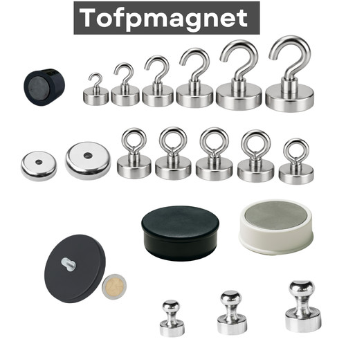 Magnete con base - in, acciaio