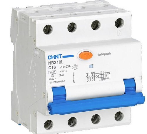 Chint rcb mcb - rcb, 3p+n