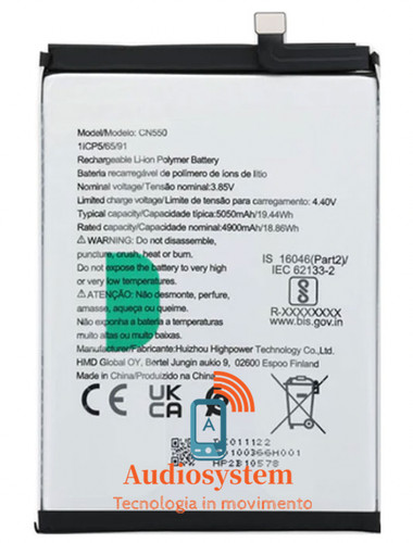 Batteria per nokia g22 c31 - nokia,