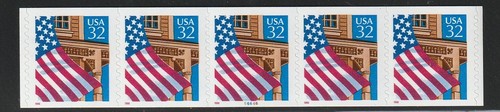 Scott 2915c 32c flag over - scott,