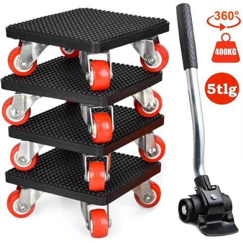 Set trasporto mobili 400kg - 4x,