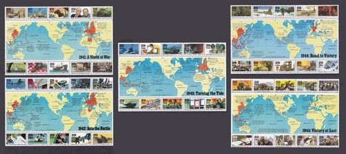 Ww2 29c 32c - francobolli, set