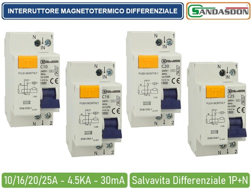 Interruttori megnetotermici - interruttori,